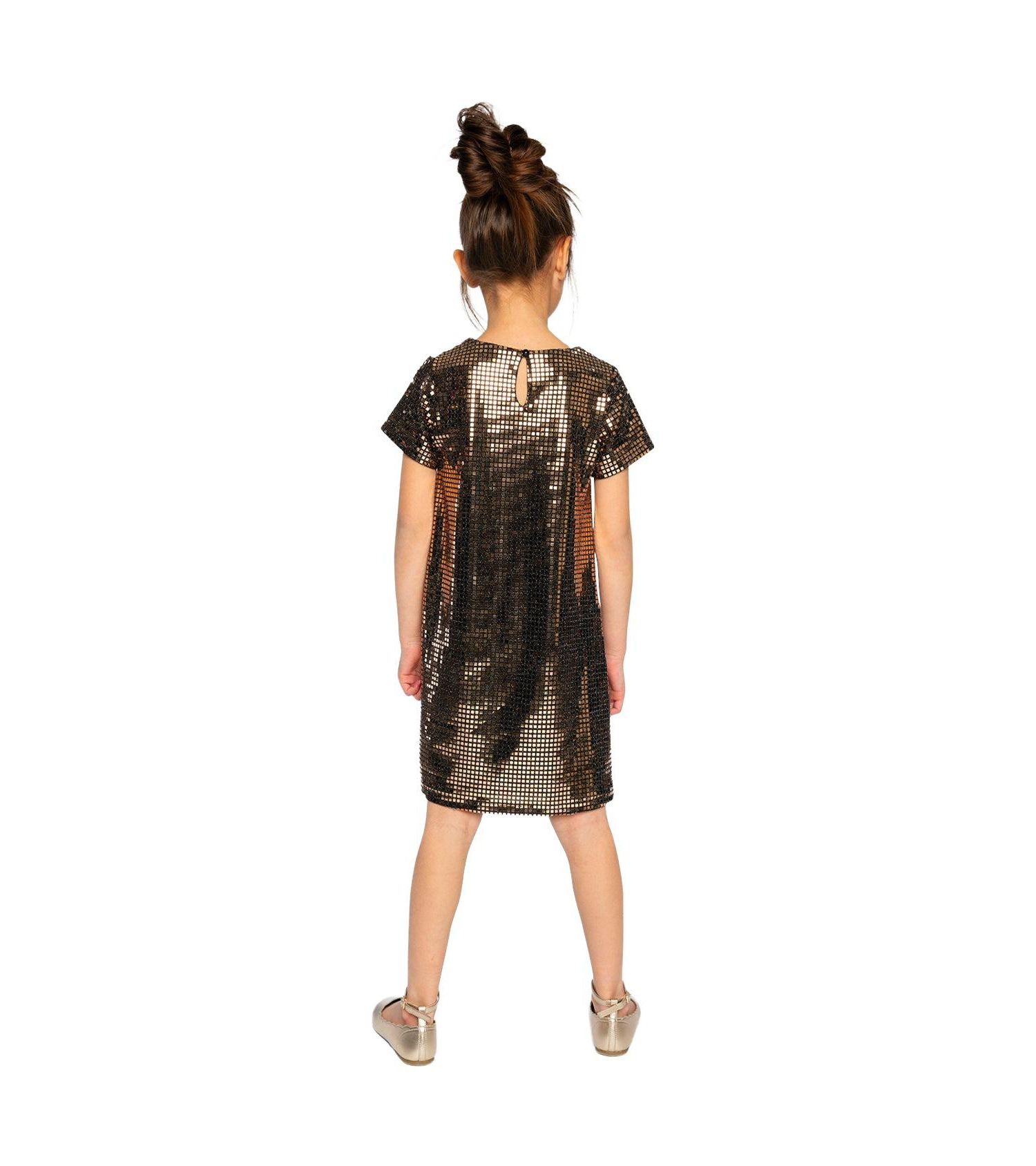 Big Girls 6-14Y Short Sleeve A Line Dress