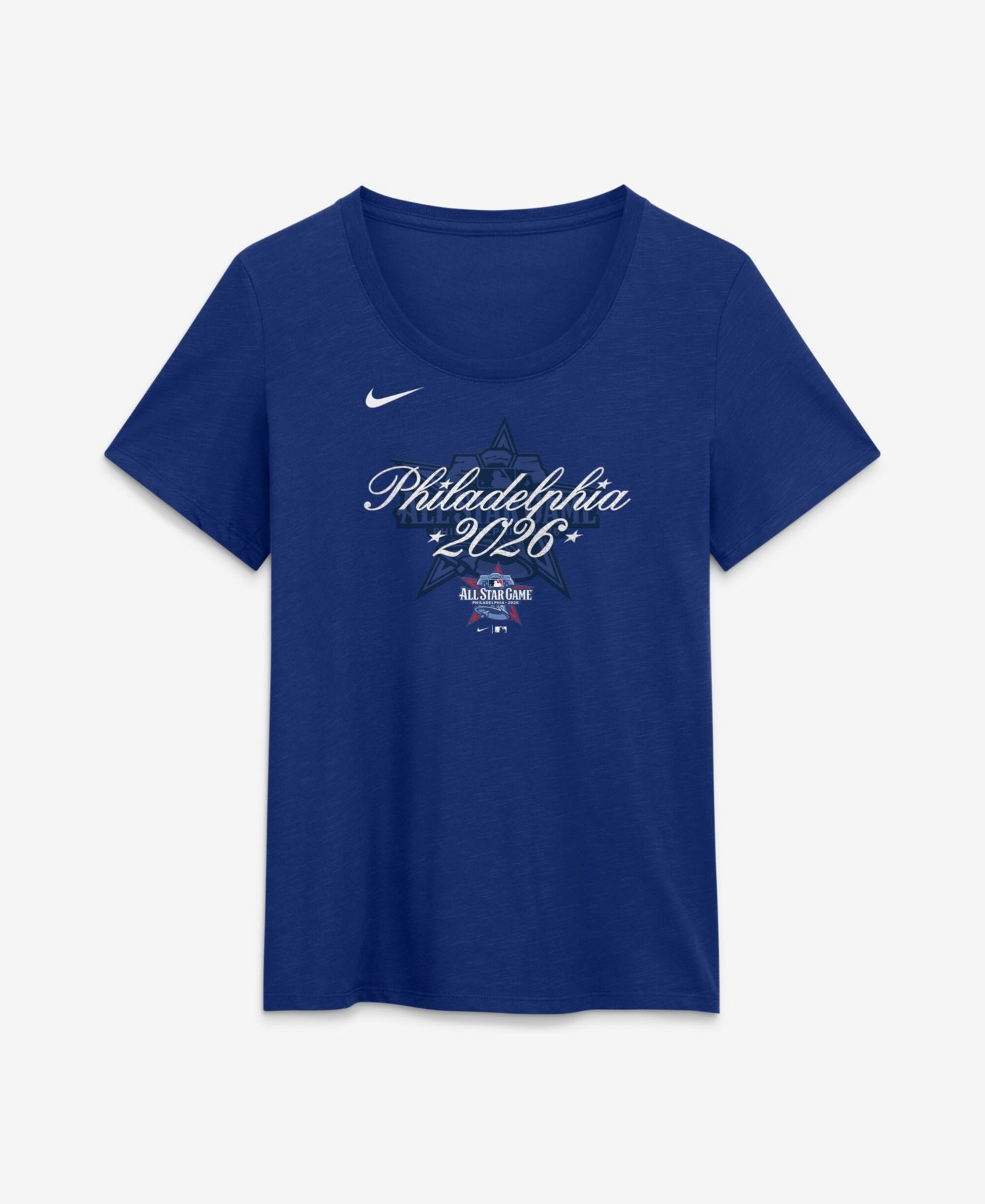 Женская футболка Nike Royal 2026 MLB All-Star Game Slub Dri-FIT — фото 1