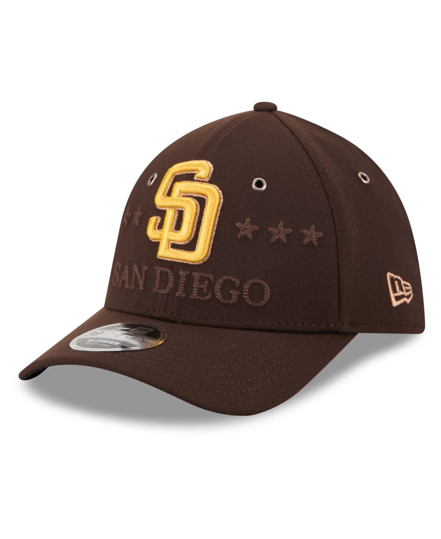 Men's Brown San Diego Padres 2026 MLB All-Star Game 39THIRTY Flex Hat