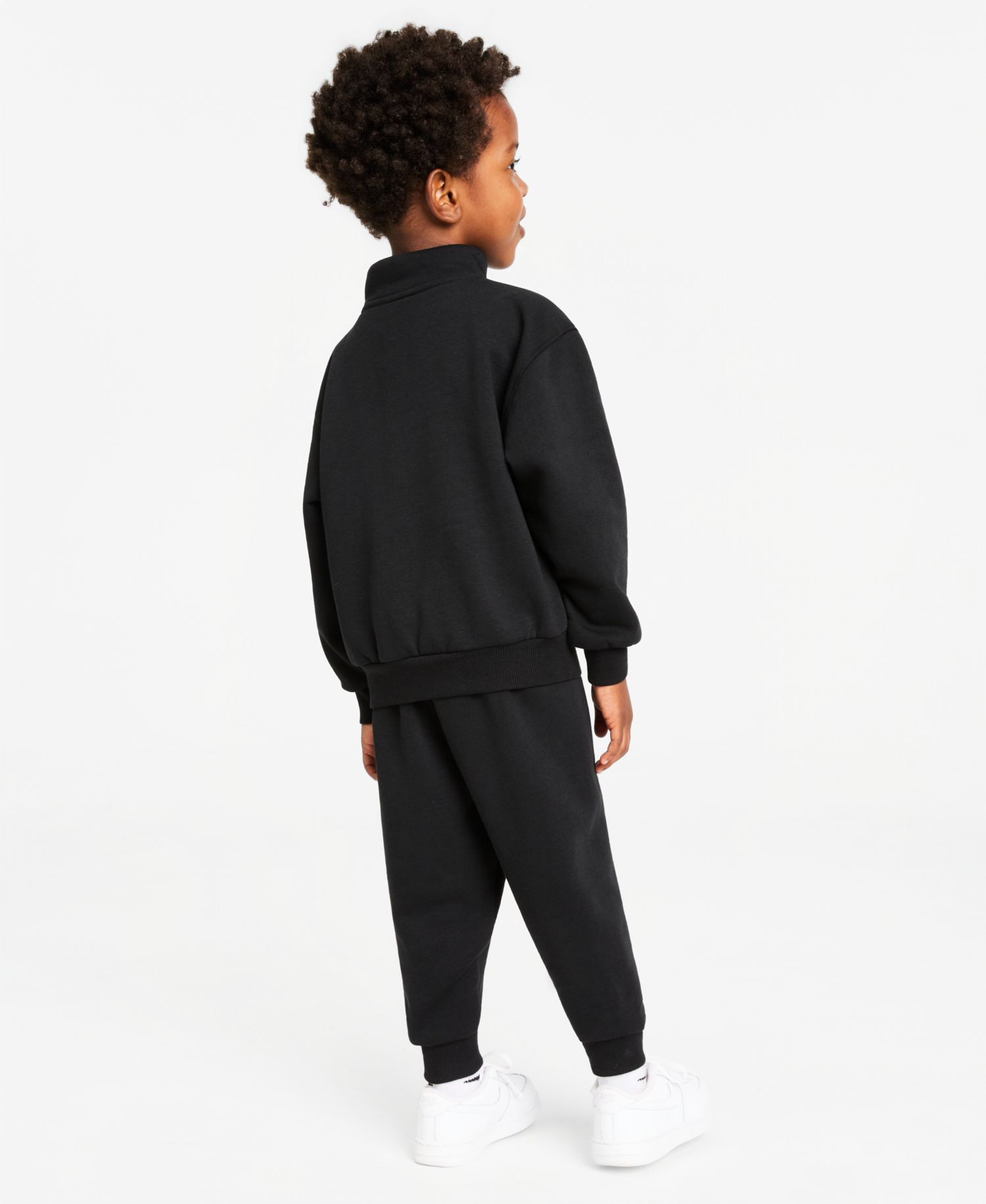 Boys' 2T-7 Logo Detail Sweatshirt and Pants, 2-Piece Set