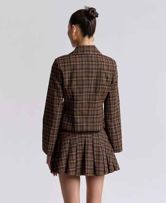 Women's Slim Spread Collar Jacket - thumbnail 5