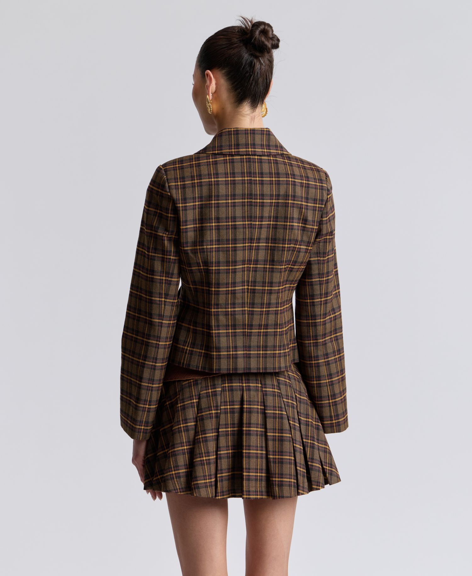 Women's Belted Mini Skort