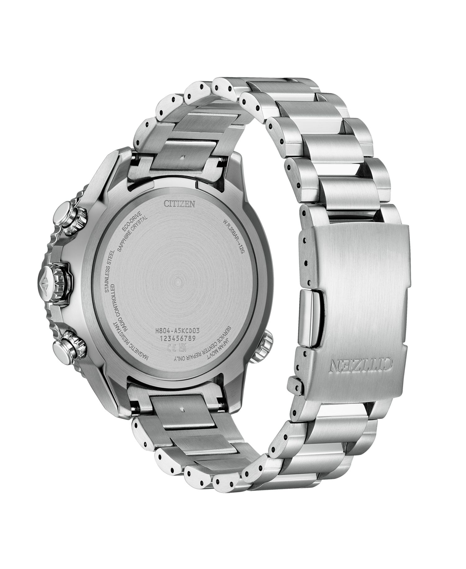 Men's Limited Edition Promaster Air Navihawk Silver-Tone Stainless Steel Bracelet Watch, 48mm