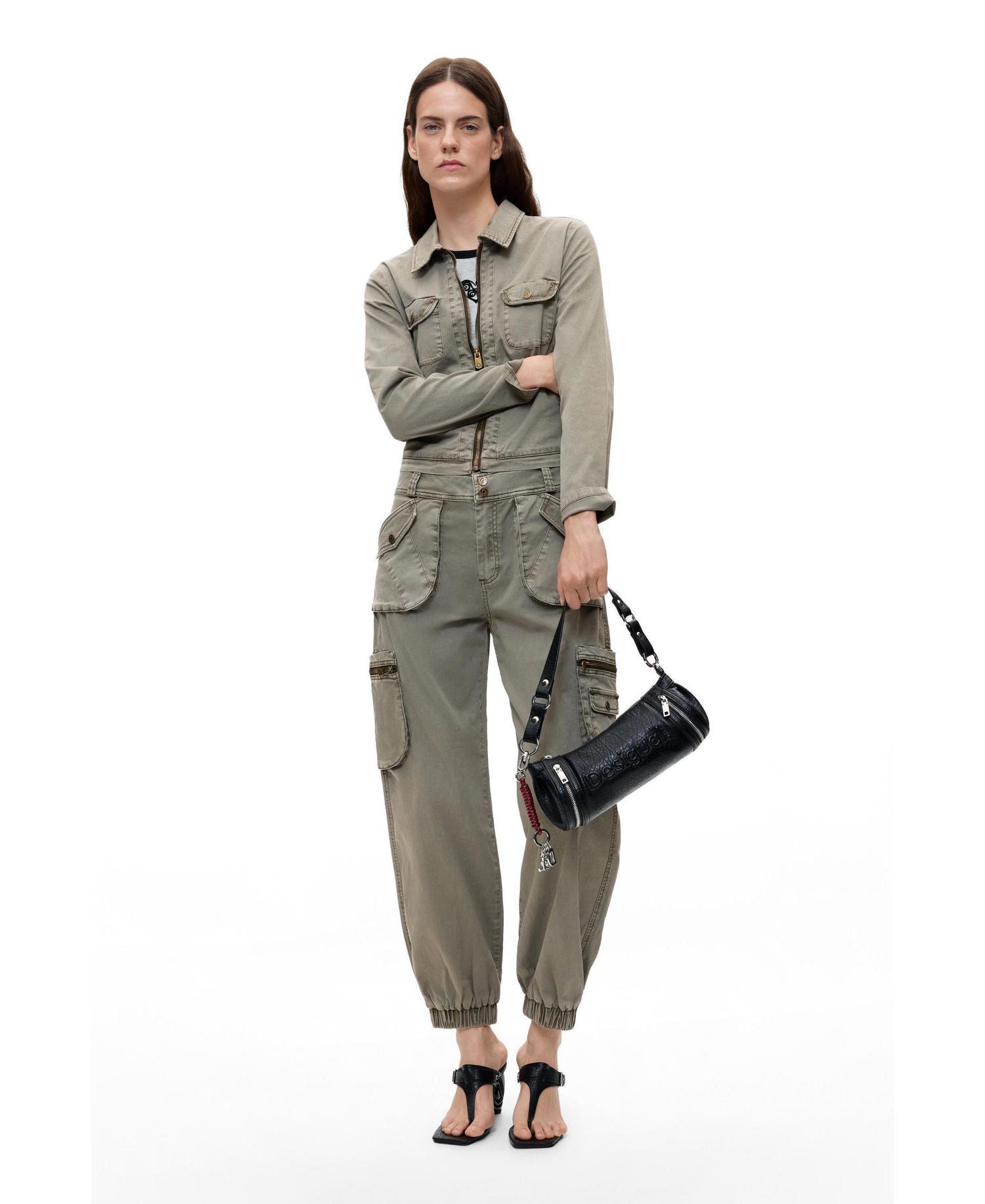 Women's Cargo Multi-Pocket Trousers
