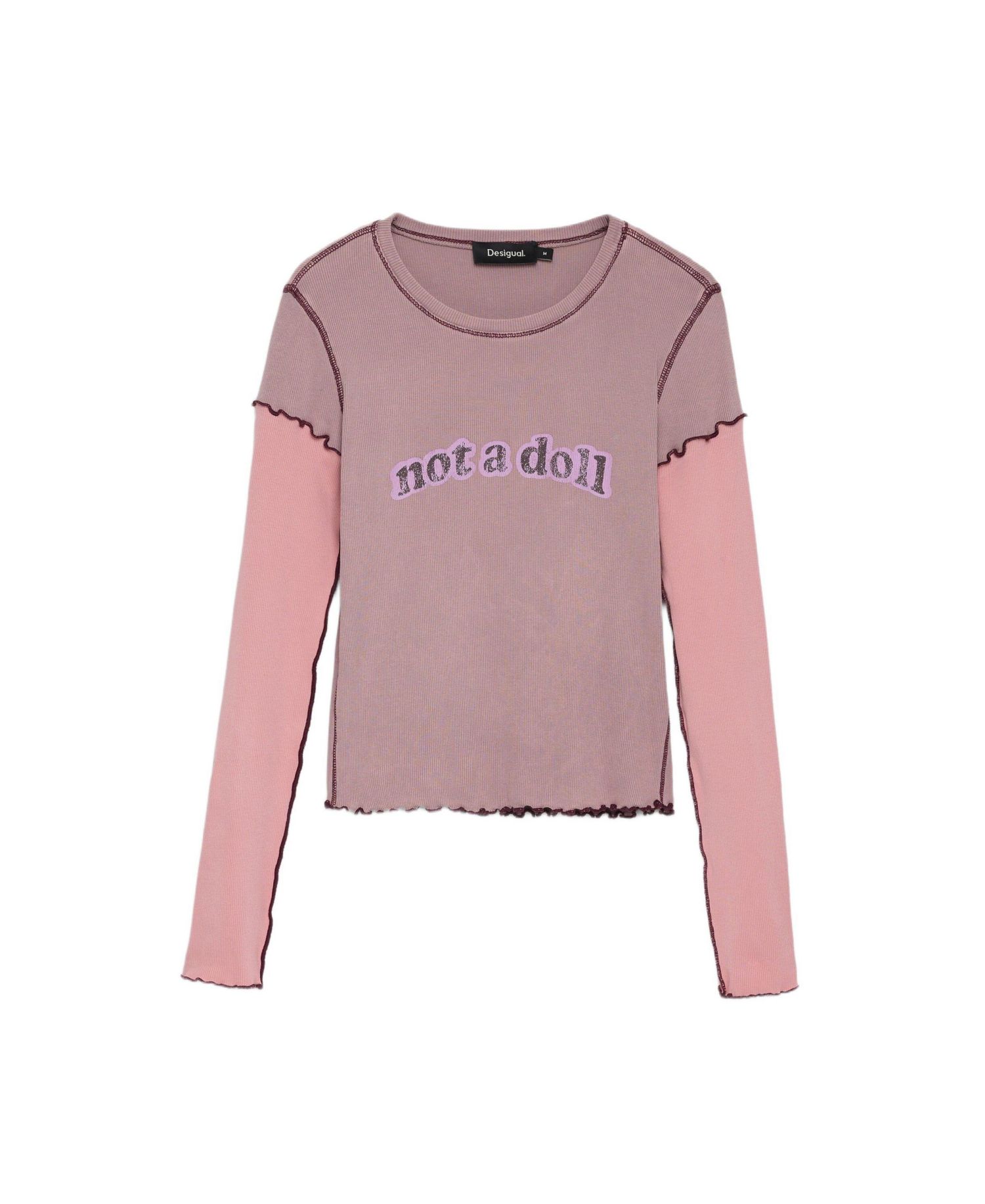 Women's T-shirt not a doll