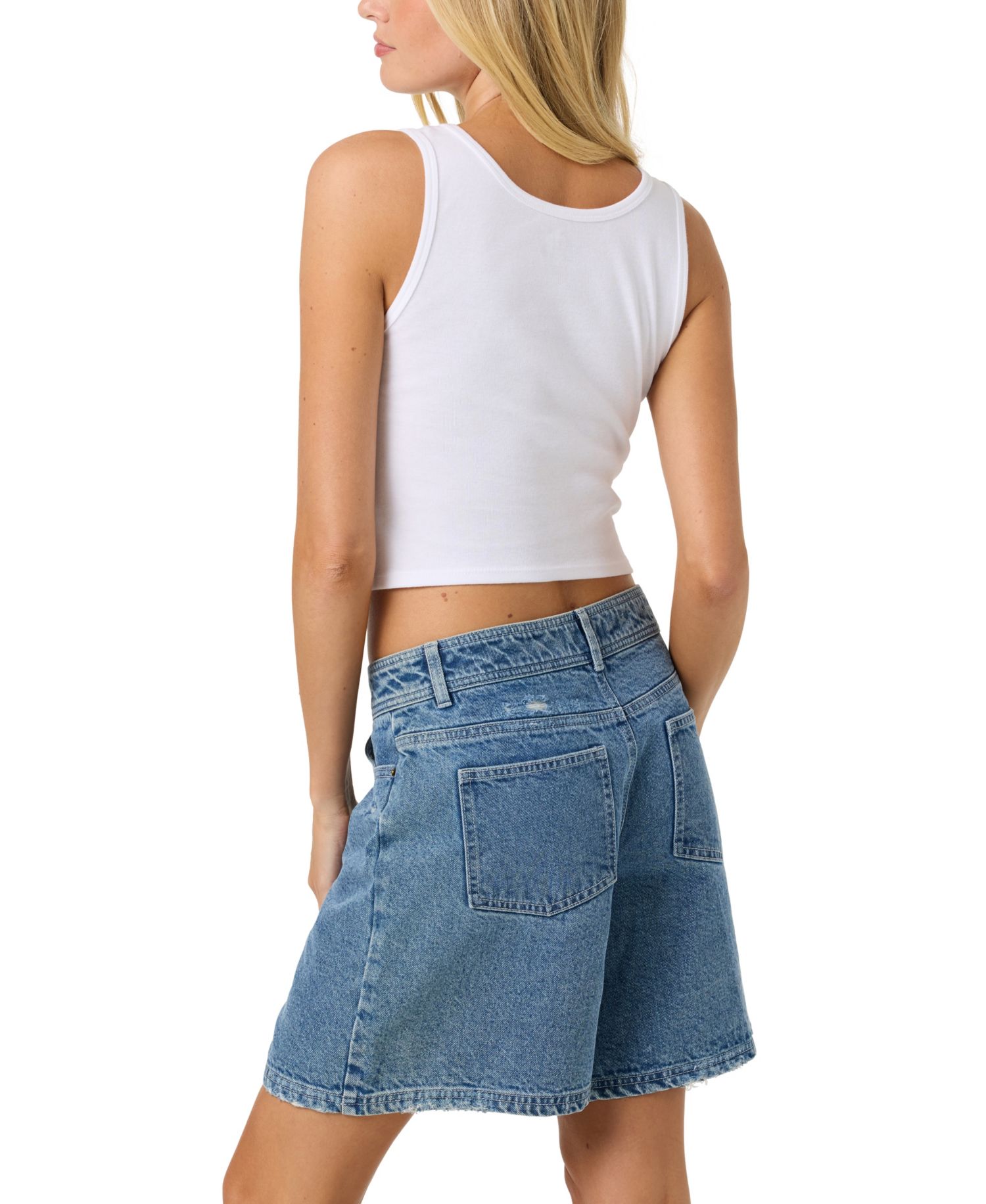Women's Nola Low-Rise Denim Shorts