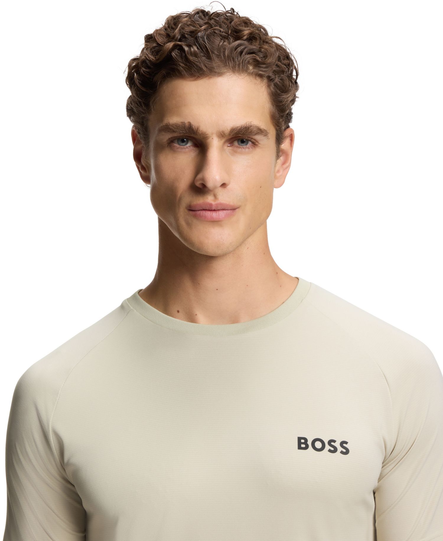 BOSS by Men's Four-Way Stretch Slim-Fit T-Shirt
