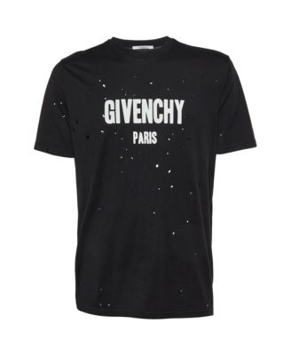Women's Distressed Logo Cotton T-Shirt