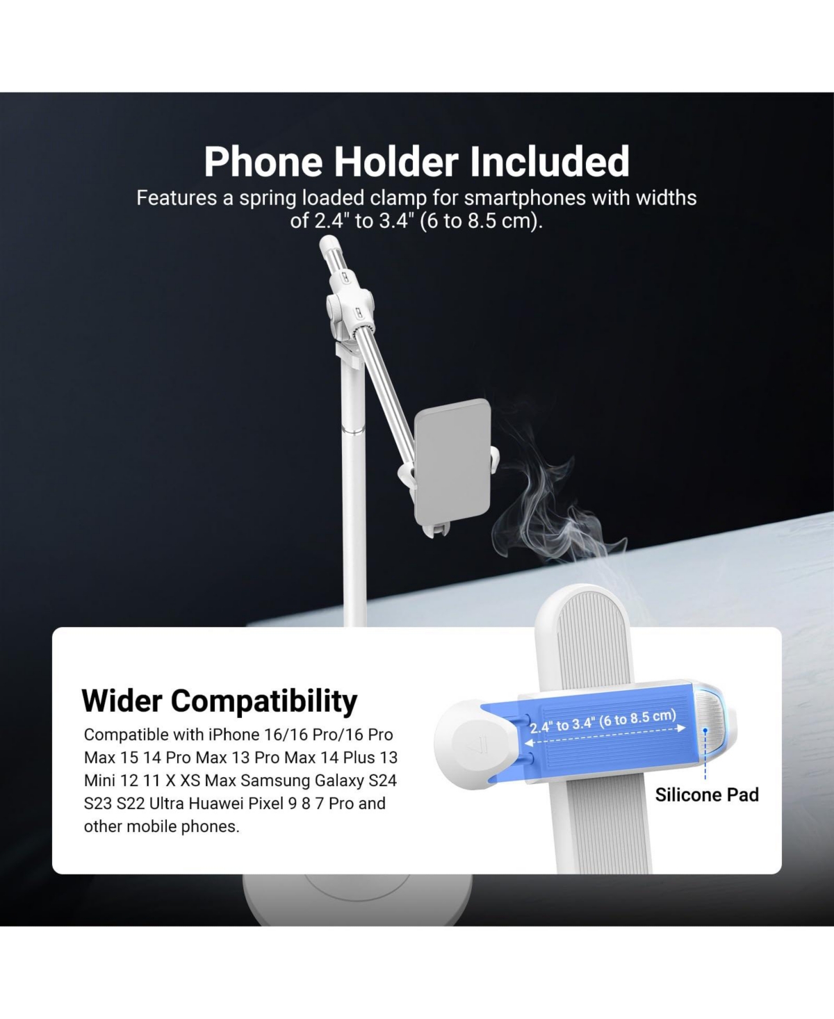 Neewer ST009 Camera Mounting Accessory for select iPhone and Android mobile devices