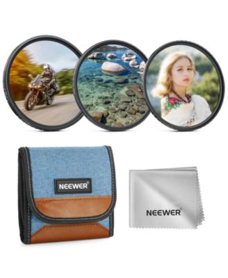 ND2-32 Camera Lens Filter with ND2-32, CPL for Photography and Video