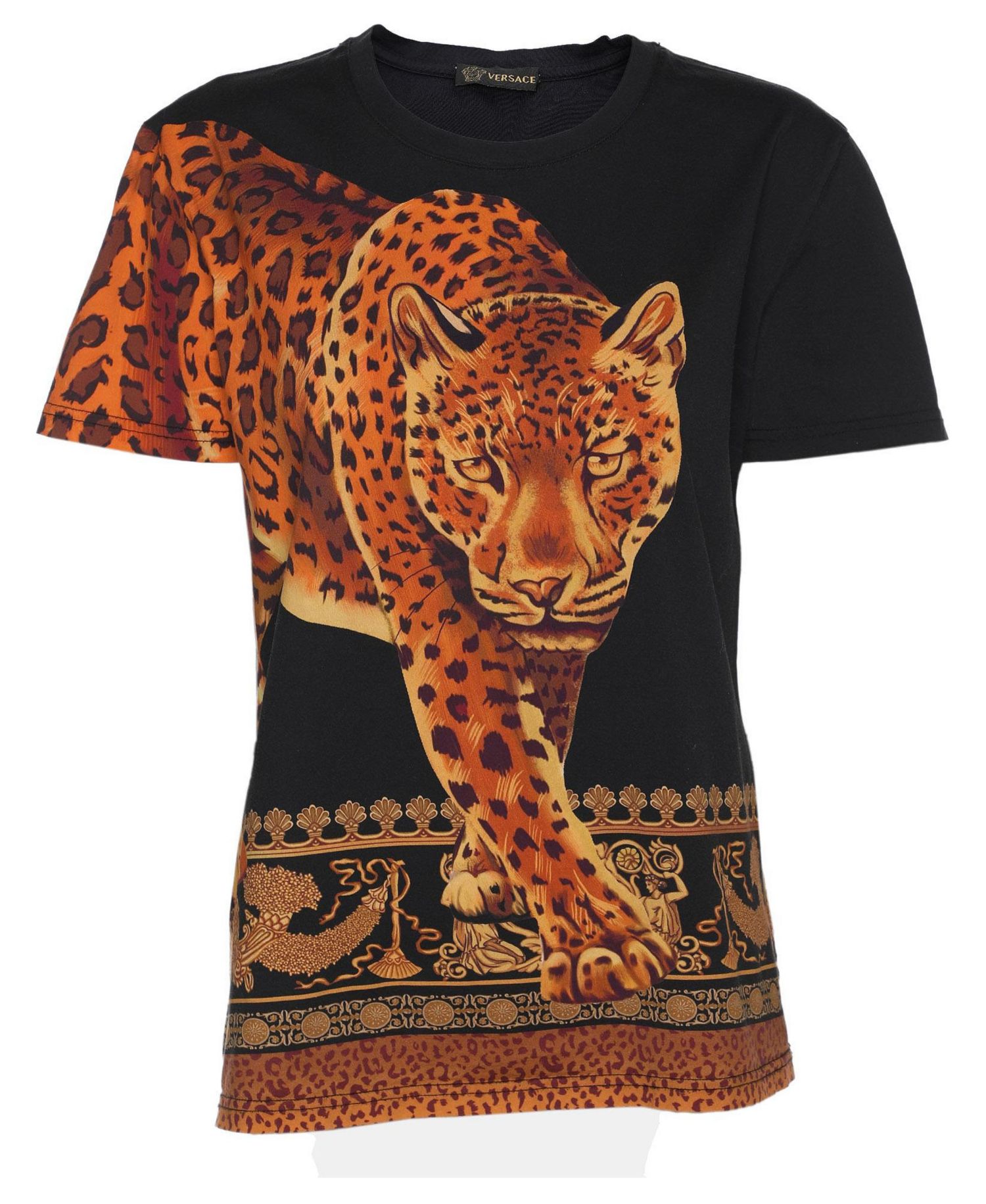 Women's Leopard Graphic Print Jersey T-Shirt