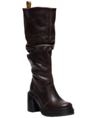 Women's Kasey Kinsley Tumble Leather Round Toe Boots