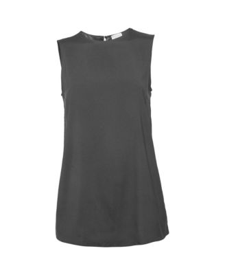 Women's Sateen Sleeveless Shell Top