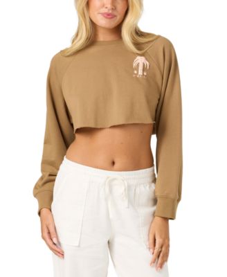 Women's Cropped Crewneck Sweatshirt
