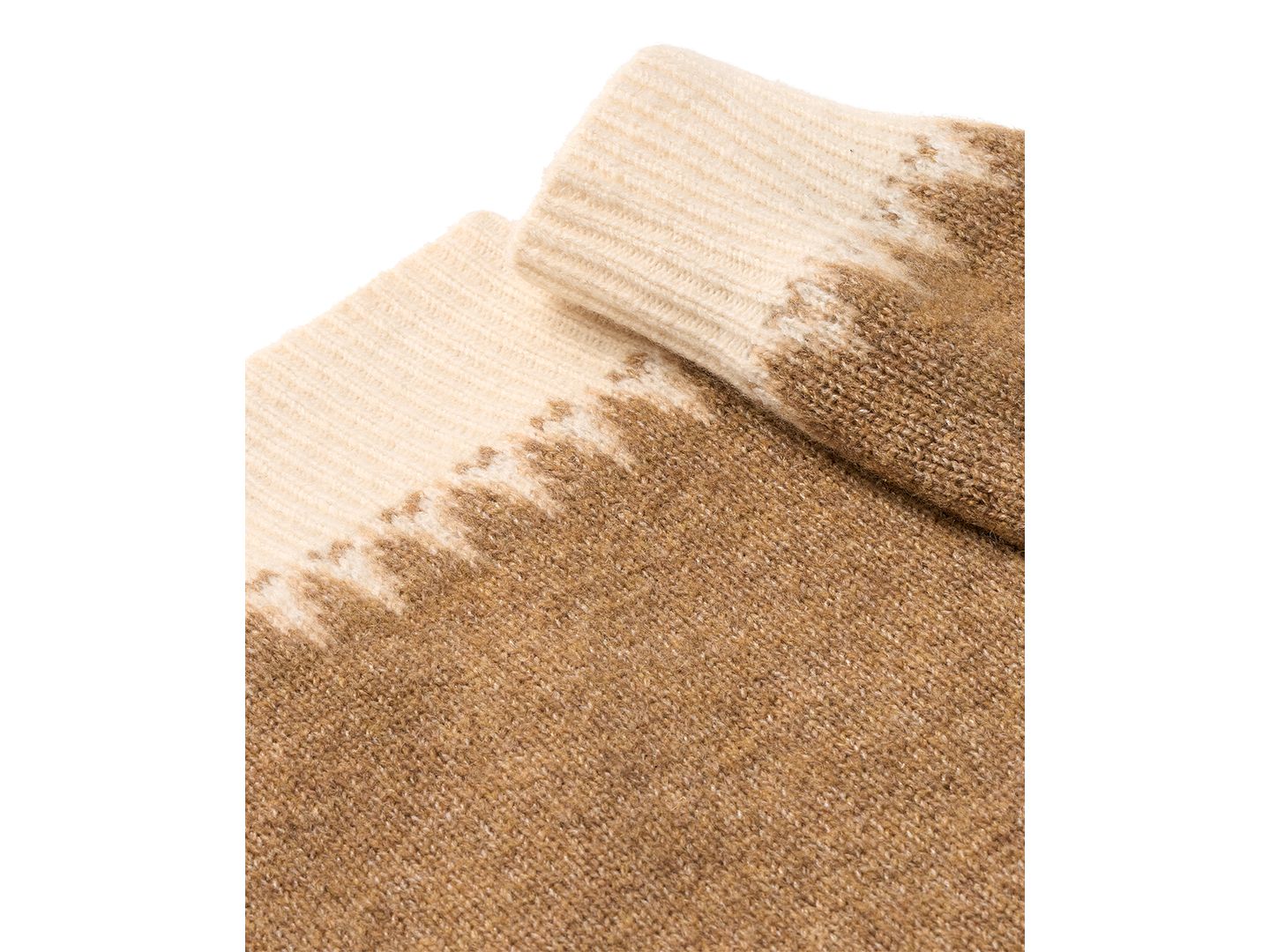 Женский свитер UGG Braylee Uggisle Crewneck, цвет: Кофейный меланжевый — фото 3