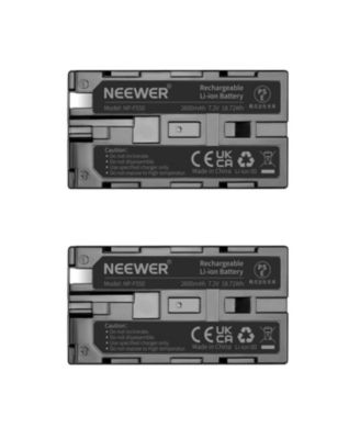 NP-F550 LED Video Light with 2600mAh for Sony NP-F-series devices