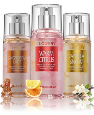 3-Pc. Assorted Holiday Body Mist Fragrance Gift Set
