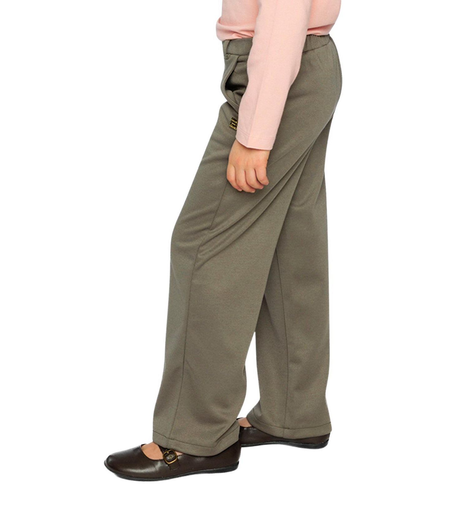 Little Girls Flare Pants Sage