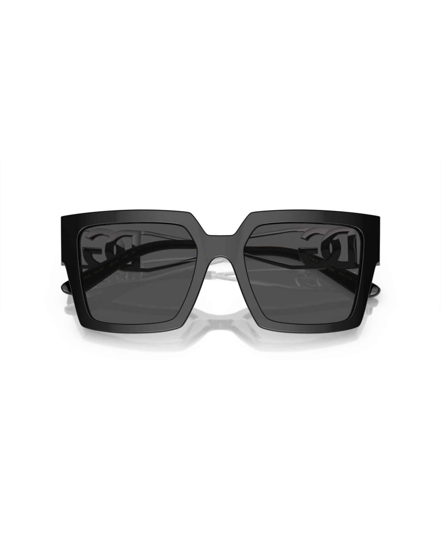Женские солнцезащитные очки Dolce&Gabbana Sunglasses, DG4446B, цвет: Чёрный — фото 3