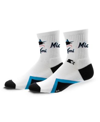 Men's and Women's Miami Marlins Striker Mid-Crew Socks