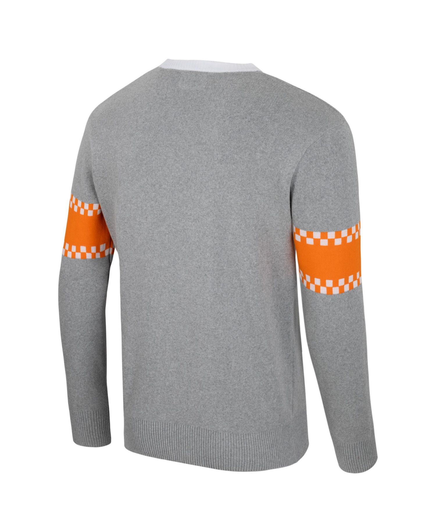 Men's and Women's Gray Tennessee Volunteers Renew Knit Vintage Pullover Sweater