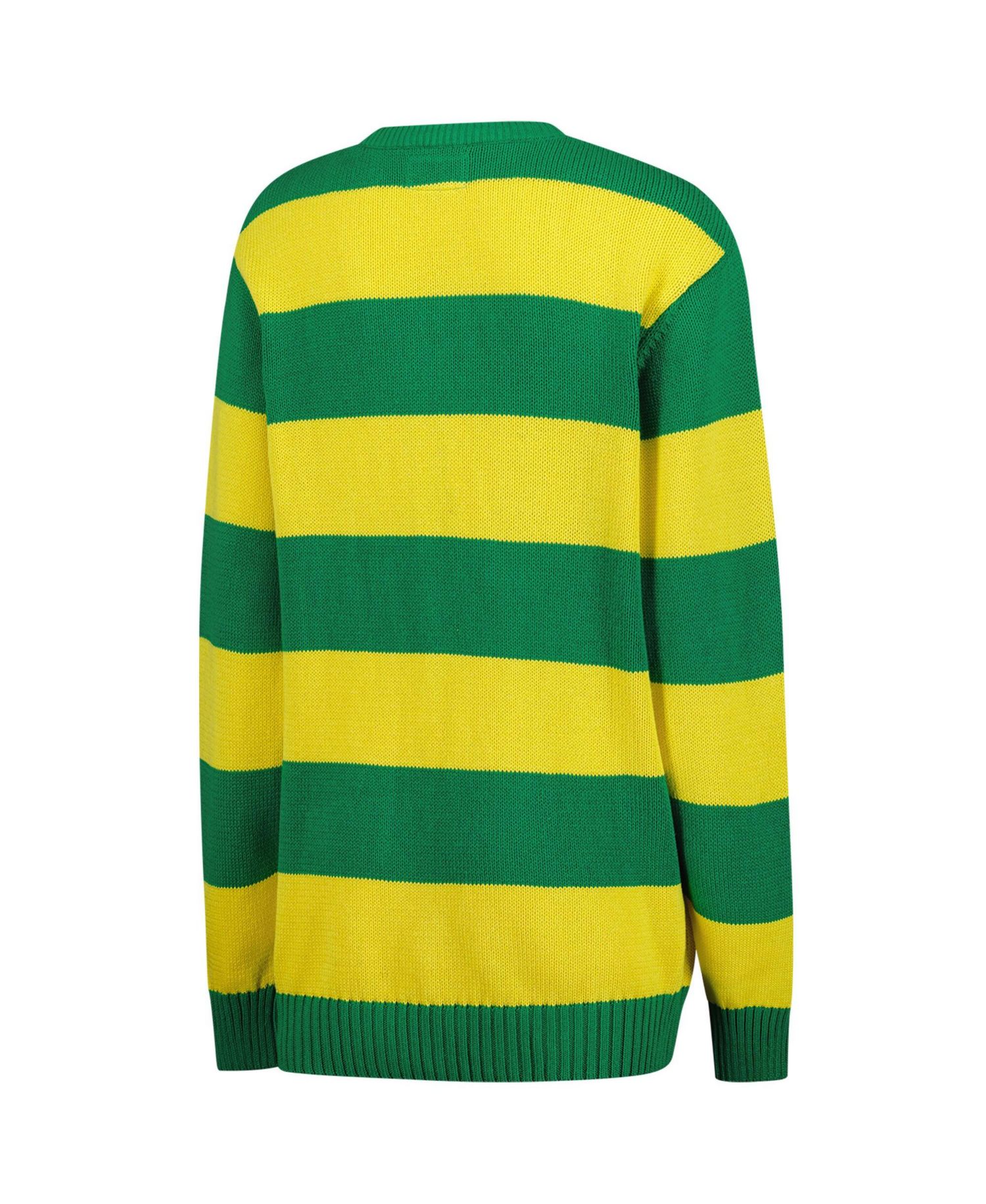 Men's and Women's Green Oregon Ducks Renew Knit Stadium Sweater