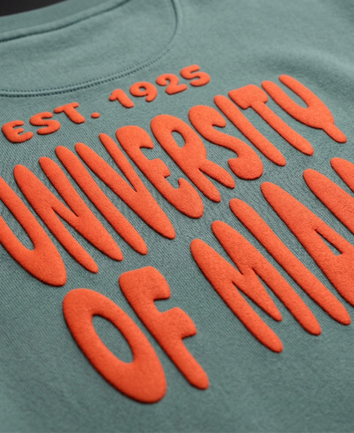Женская толстовка Uscape Apparel Green Miami Hurricanes Cloud — фото 4