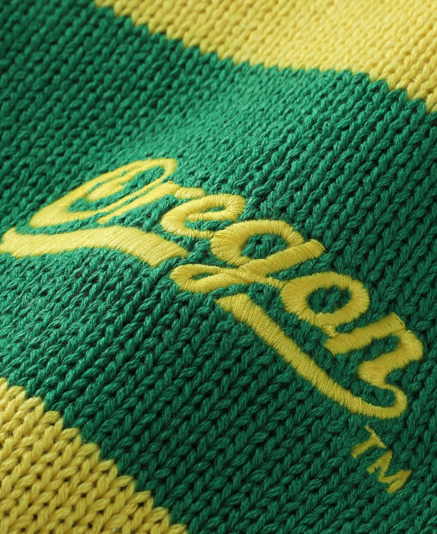 Men's and Women's Green Oregon Ducks Renew Knit Stadium Sweater