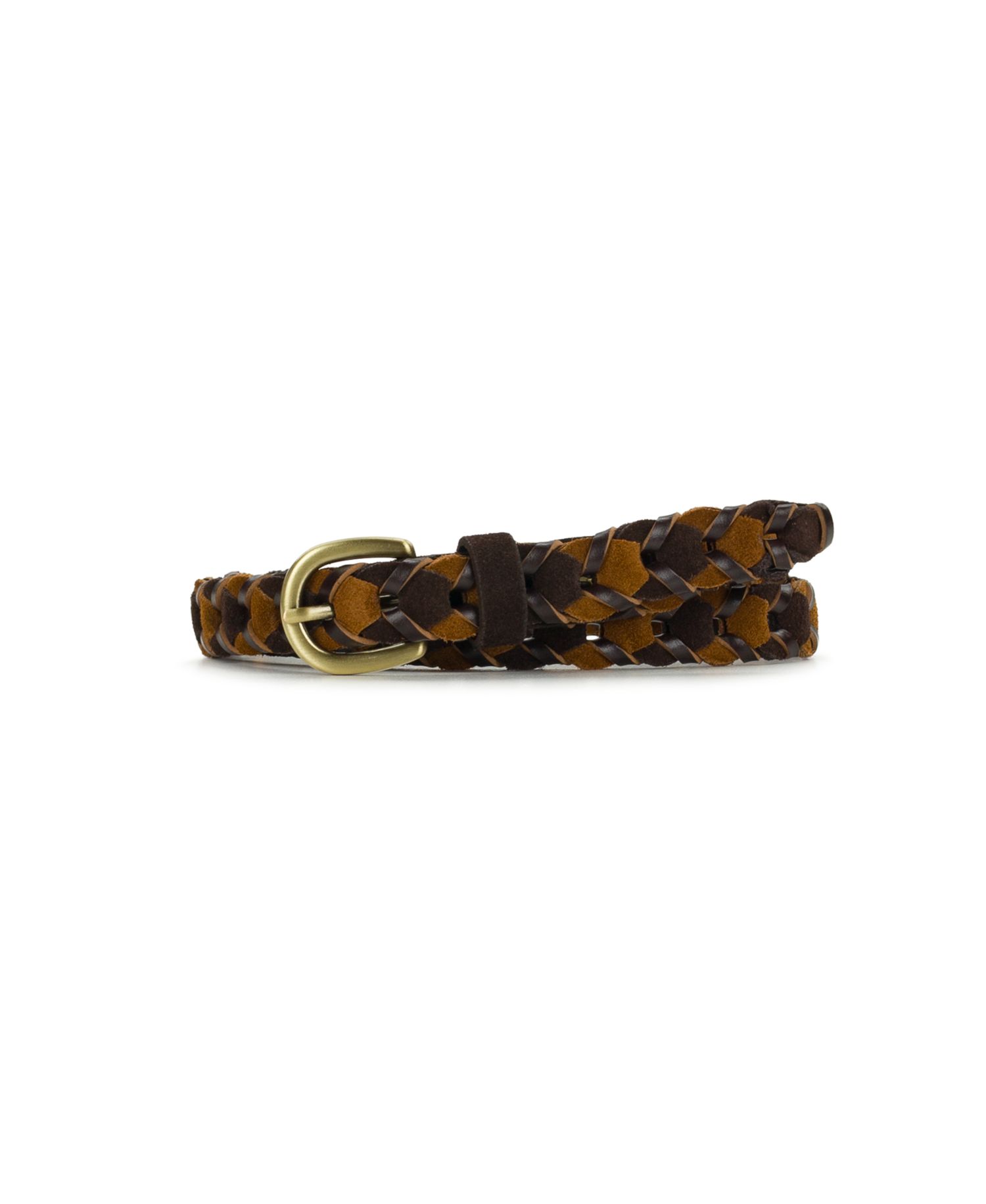 Atina Braided Suede Belt