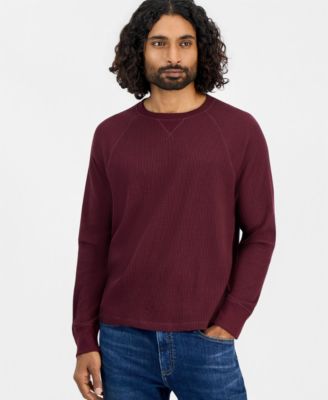Men's Waffle-Knit Thermal Shirt