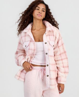 Women's Oversized Sherpa Shacket