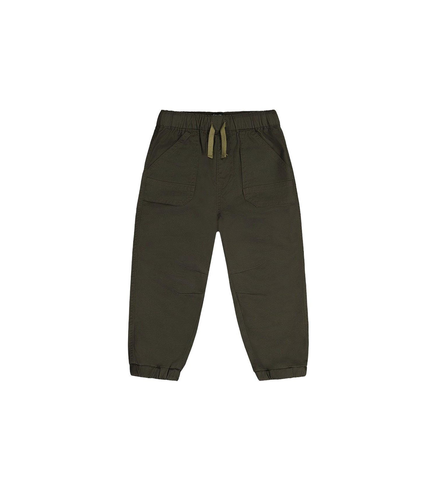 Little and Big Boy (6-12) Stretch Canvas Jogger Pants