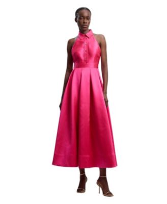 Women's Collared Maxi Dress