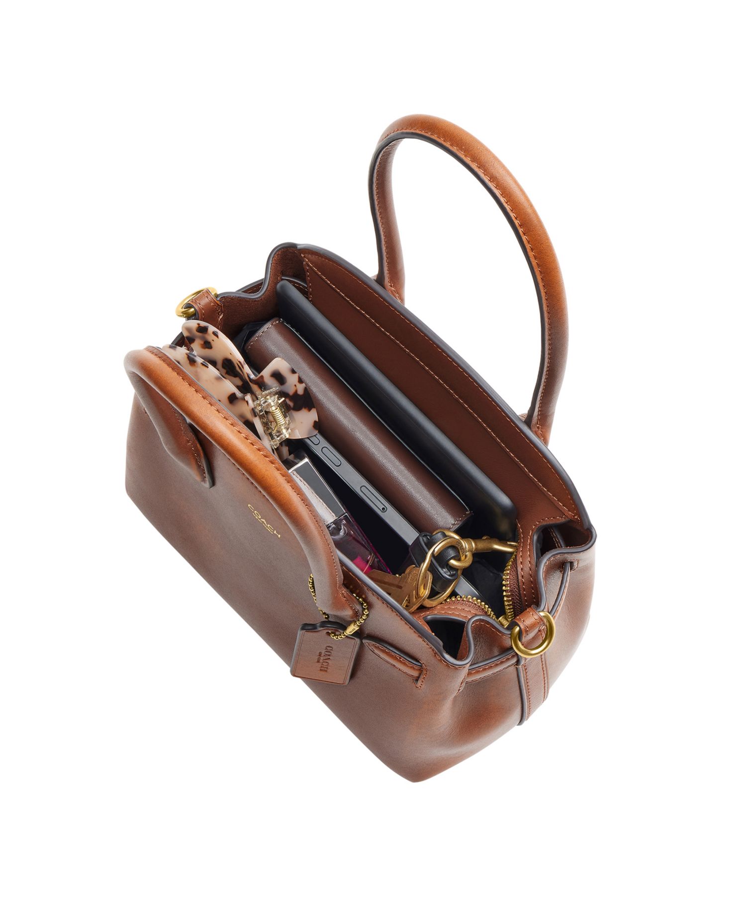 Soft Empire Small Loved Leather Satchel Bag 21