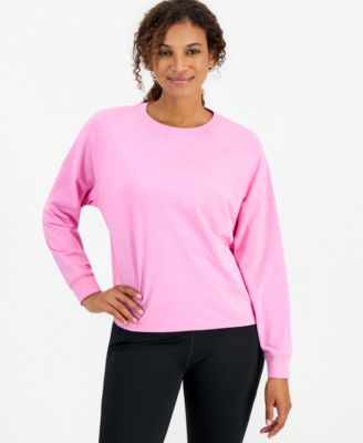 Women's Oversized-Fit Boyfriend Long-Sleeve T-Shirt