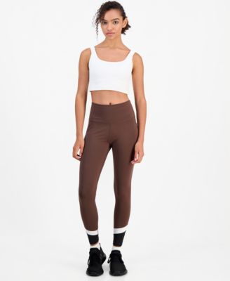 Women's Compression High-Waist Colorblock Leggings, 25" Inseam