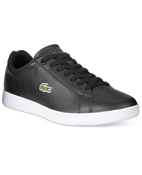 Lacoste Men S Carnaby Leather Sneakers Reviews All Men S Shoes