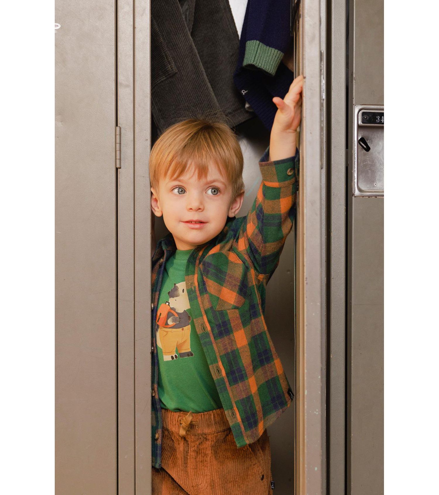 Kids & Baby Little and Big Boy 6-8 Plaid Shirt