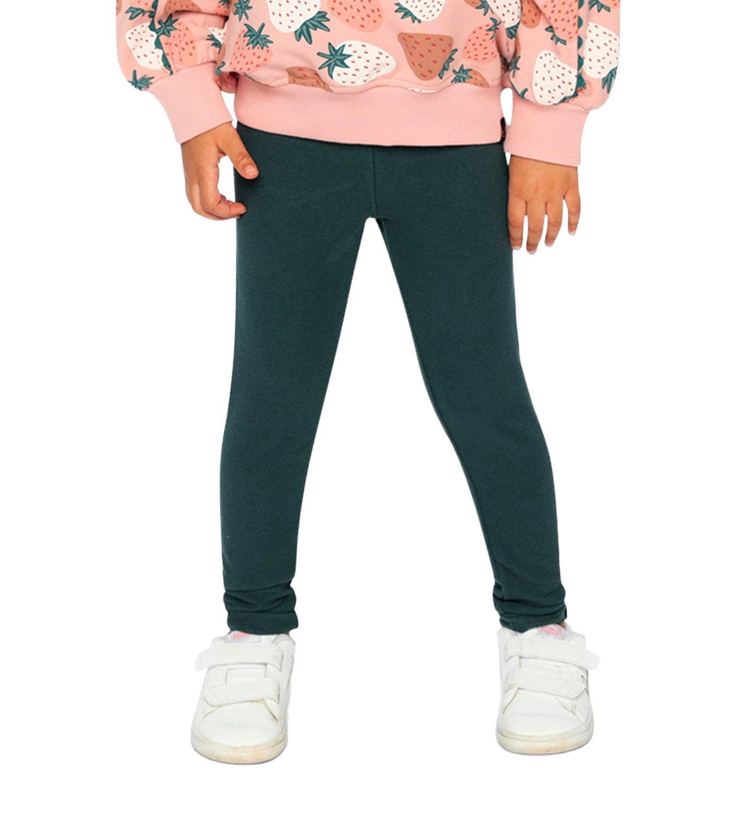 Little and Big Girl (6-14) Rib Leggings