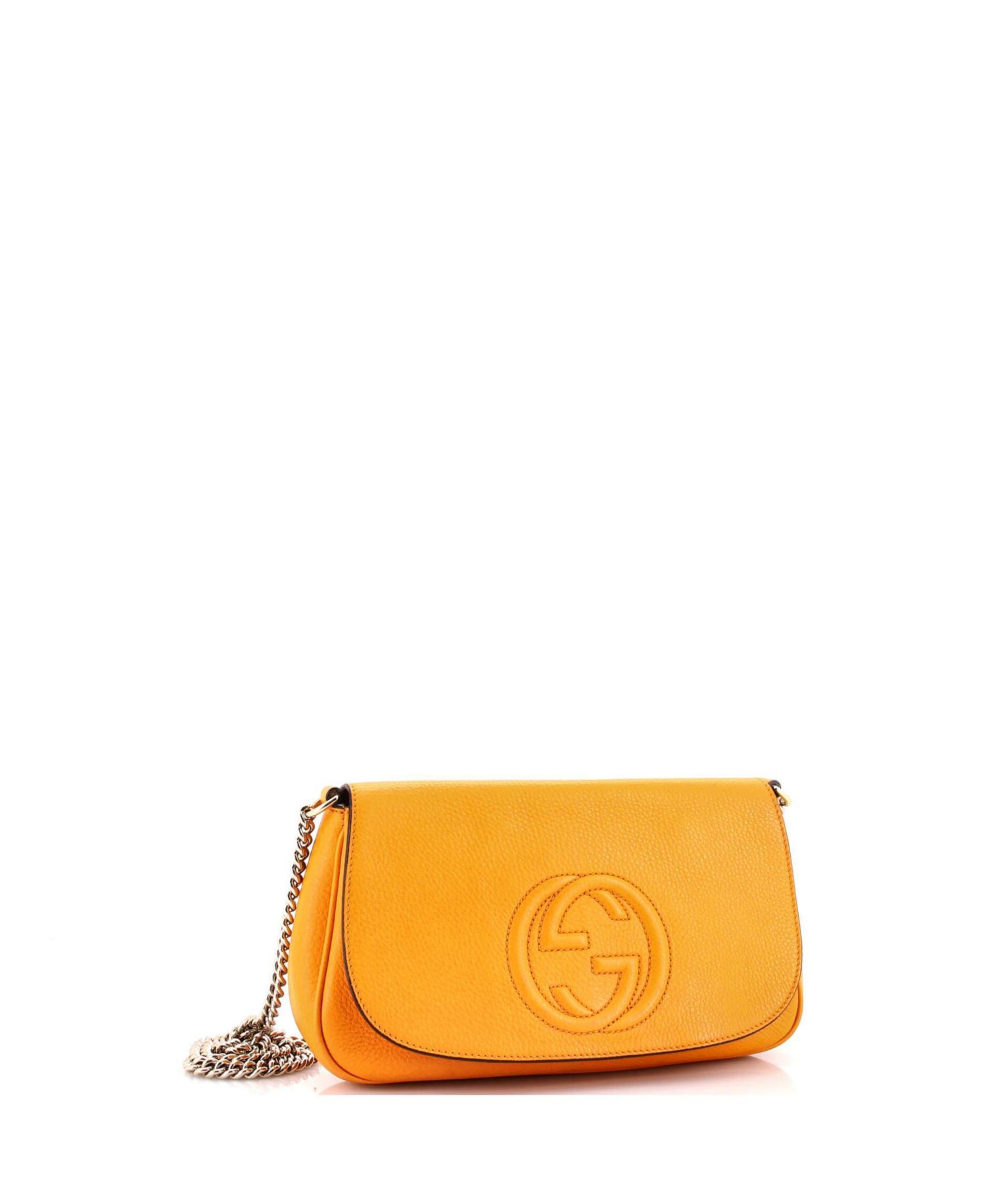Medium Soho Chain Crossbody Bag Leather