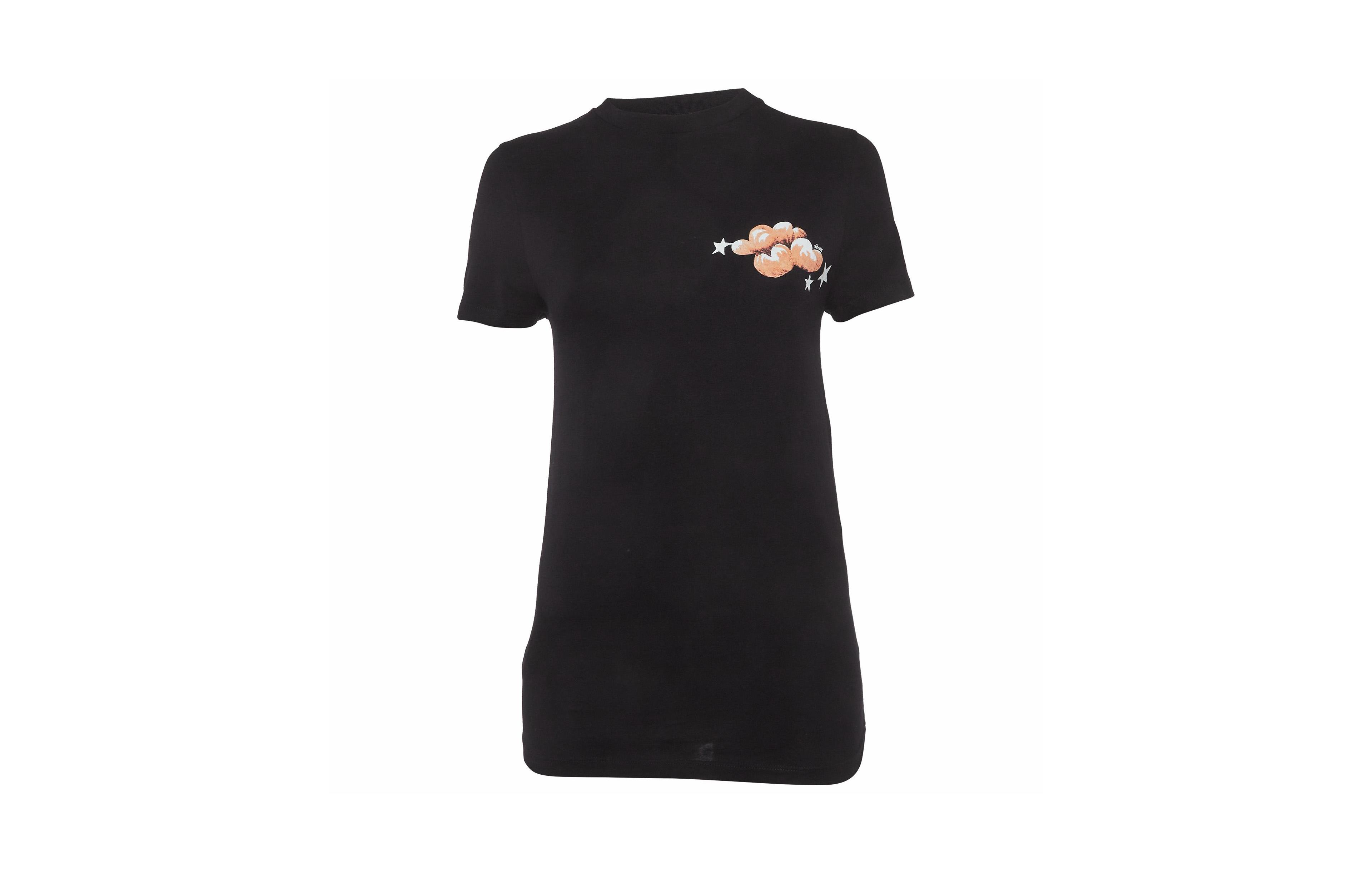 Pre-Owned Loewe Women's Cloud and Star Graphic Jersey T-Shirt