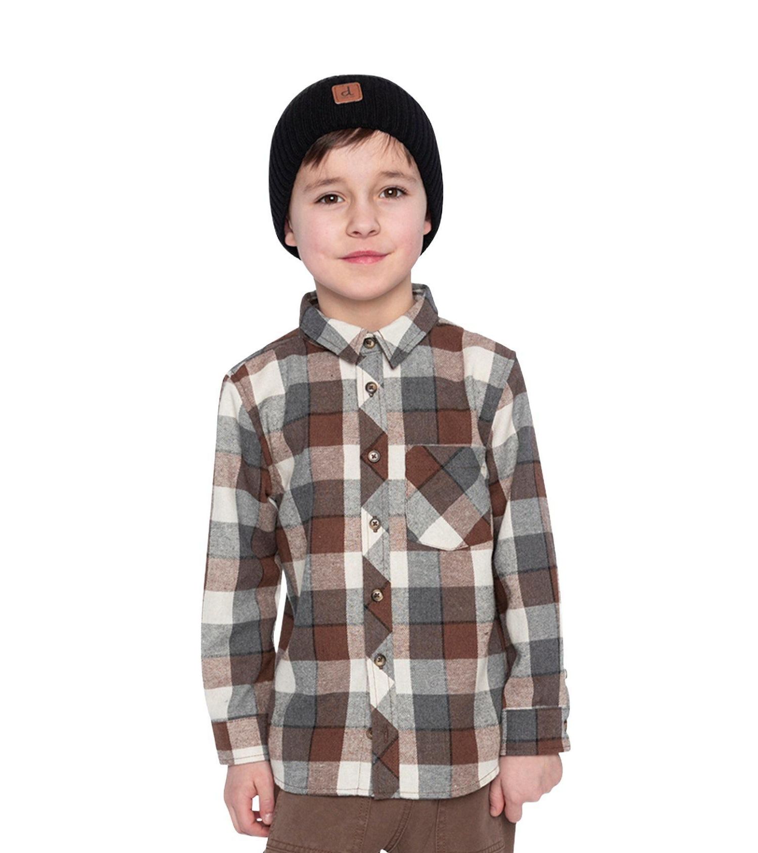 Boys' (6-12) Flannel Shirt