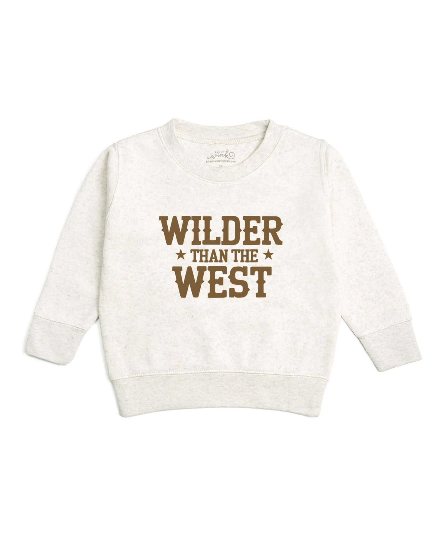 Big Boys (10-12) Wilder Than the West Western Sweatshirt