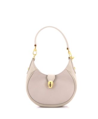 Mini Serpenti Ellipse Crossbody Bag Leather