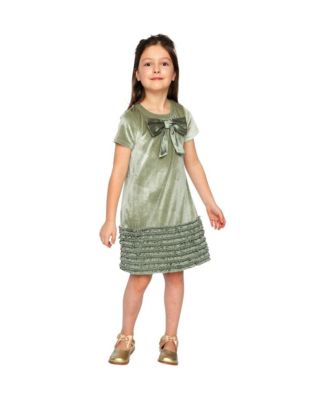 green dress 5t Toddler Dresses chiffon gown