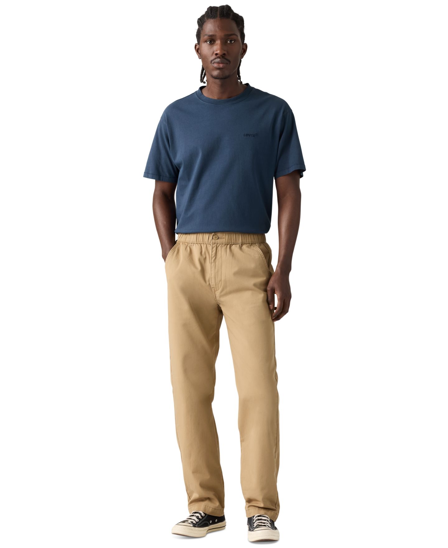 Мужские брюки Levi's Comfort Regular-Fit, цвет: Золотой — фото 2