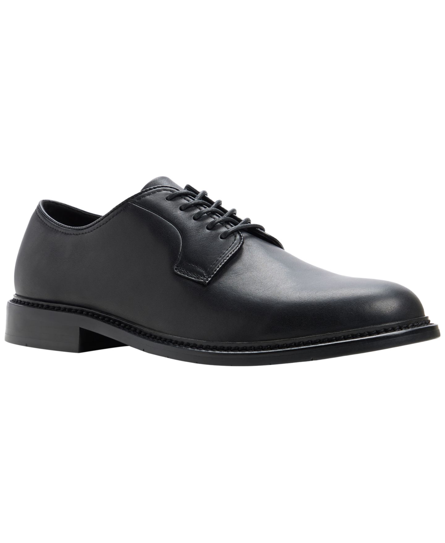 Обувь ALDO Men's Sorento Leather Derby, цвет: Чёрный — фото 1