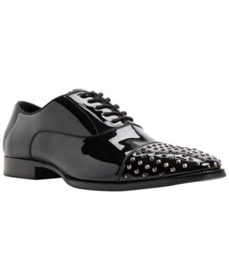 Men's Ed Studded Leather Oxfords