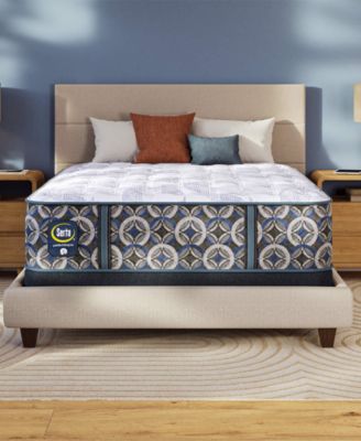Perfect Sleeper Laguna Coast 14" Extra Firm Tight Top Mattress Set, Queen Split