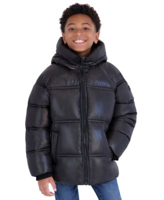 Boys' 5-16 Heavyweight Shine Puffer Jacket 